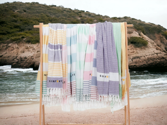 SunFort Turkish Beach Towels - The Sun Fort
